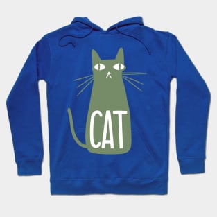 Cool Watercress Hepcat Cat Hoodie